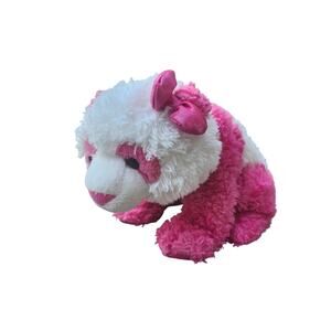 Aurora World Girlz Nation 10" Panda Bear Pink White Plush Toy Stuffed Animal